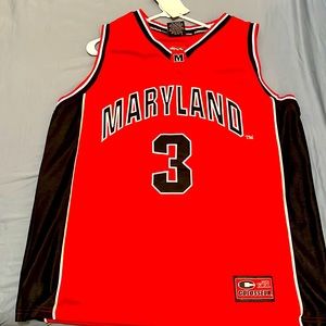 Maryland Terrapins Basketball Jersey XL by Coliseum